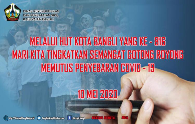 Dirgahayu Kota Bangli yang ke-816