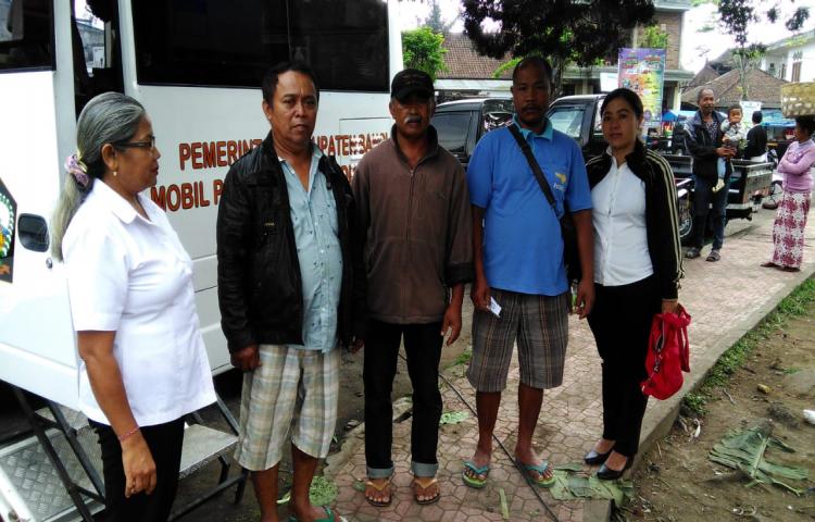 Pelayanan Keliling Perekaman KTPel Goes to Pasar